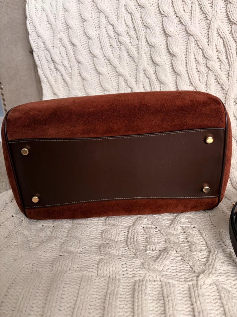 Coach Large Suede Rowan - Picture 4 of 8